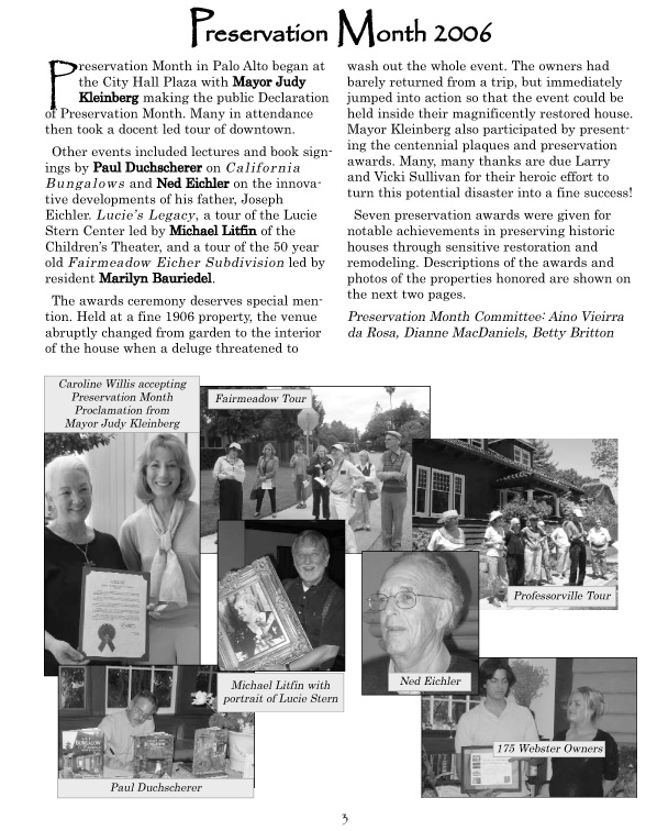 2006 Summer Newsletter page 3